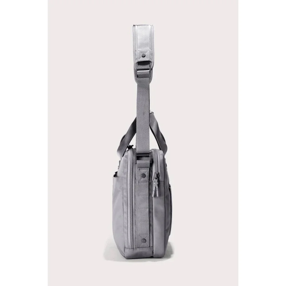 Dagne Dover Unisex Berlin Travel Brief Ash Grey Like New